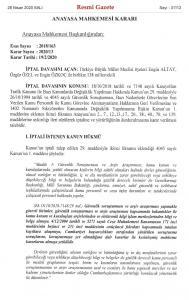 Anayasa Mahkemesi’nin Güvenlik Soruşturması ve Arşiv Araştırması Yapmakla Görevli Birimlerin Kişisel Verilere Ulaşmasını Öngören 4045 Sayılı Kanunda Bulunan Düzenlemeyi İptal Kararı ve Mevcut İdari Davalara Etkisi anayasa mahkemesinin guvenlik sorusturmasi kisisel verilere ulasmasini iptal karari mevcut idari davalara etkisi 1 Anayasa Mahkemesi’nin Güvenlik Soruşturması ve Arşiv Araştırması Yapmakla Görevli Birimlerin Kişisel Verilere Ulaşmasını Öngören 4045 Sayılı Kanunda Bulunan Düzenlemeyi İptal Kararı ve Mevcut İdari Davalara Etkisi