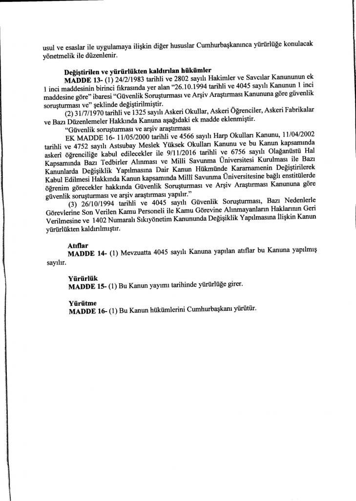 Güvenlik Soruşturması ve Arşiv Araştırması Yeni Kanun Teklifi Hakkındaki Görüşlerimiz guvenlik sorusturmasi ve arsiv arastirmasi yeni kanun teklifi ankara idari dava avukat 4 Güvenlik Soruşturması ve Arşiv Araştırması Yeni Kanun Teklifi Hakkındaki Görüşlerimiz