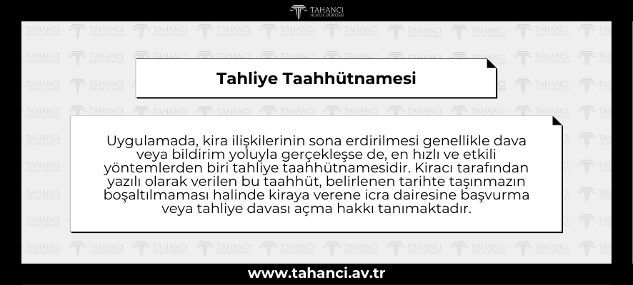 Tahliye Taahhütnamesi - tahanci.av.tr