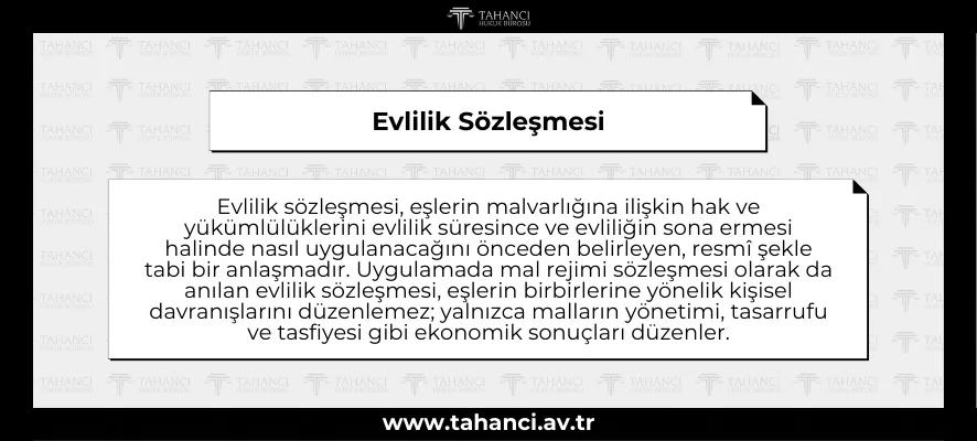 Evlilik Sözleşmesi