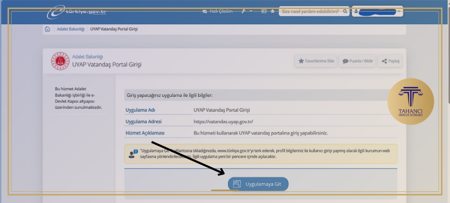 E-devlet Uyap Vatandaş Portal