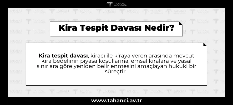 Kira Tespit Davası Nedir Şartları, Süresi, Yargıtay Kararları (2025)- tahanci.av.tr