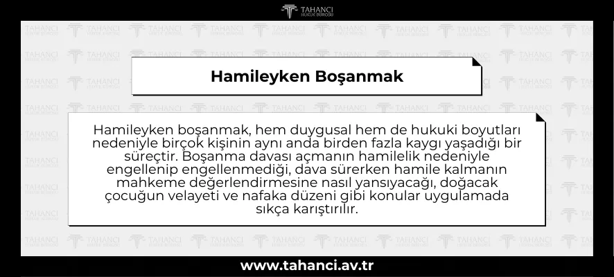 Hamileyken Boşanmak