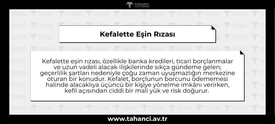 Kefalette Eşin Rızası - tahanci