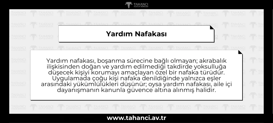 Yardım Nafakası