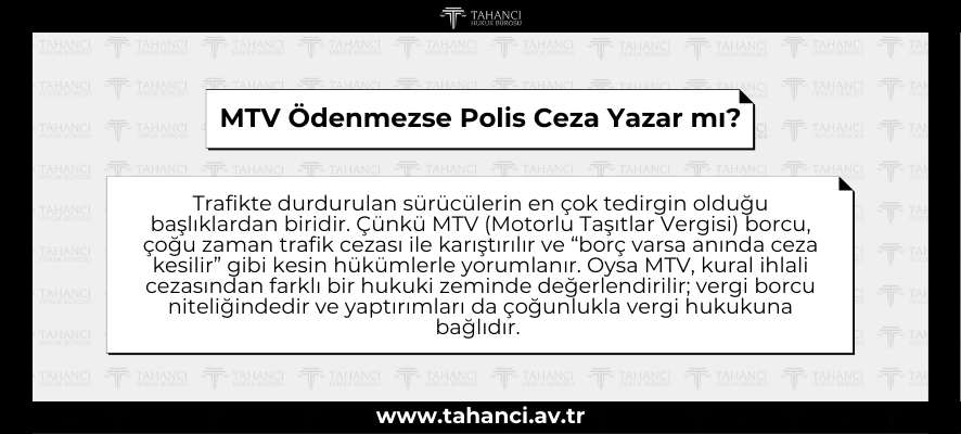 MTV Ödenmezse Polis Ceza Yazar mı - tahanci