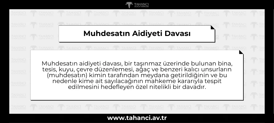 Muhdesatın Aidiyeti Davası