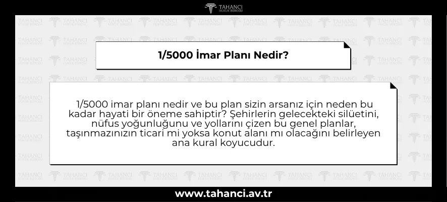 1/5000 İmar Planı Nedir?