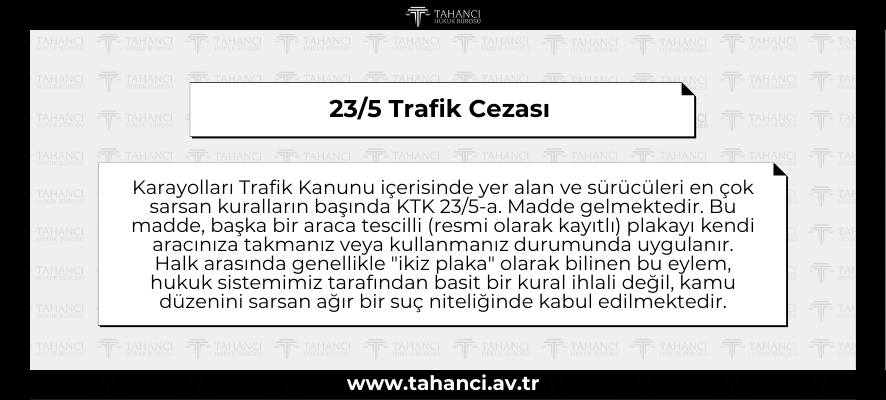 235 Trafik Cezası - tahanci