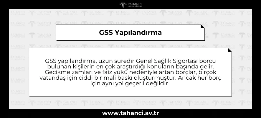 GSS Yapılandırma 2026: Borç Silme, Taksit ve Hukuki Haklarınız