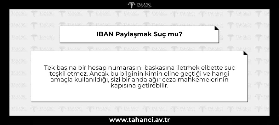 IBAN Paylaşmak Suç mu?