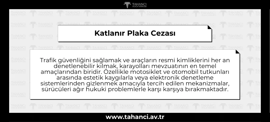 Katlanır Plaka Cezası