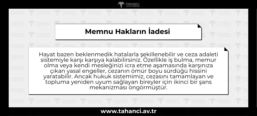 Memnu Hakların İadesi