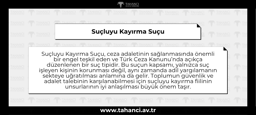 Suçluyu Kayırma Suçu - tahanci