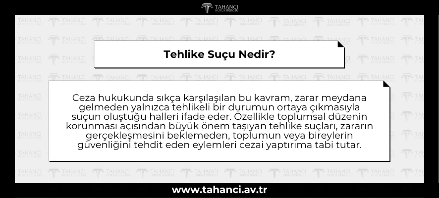Tehlike Suçu Nedir - tahanci