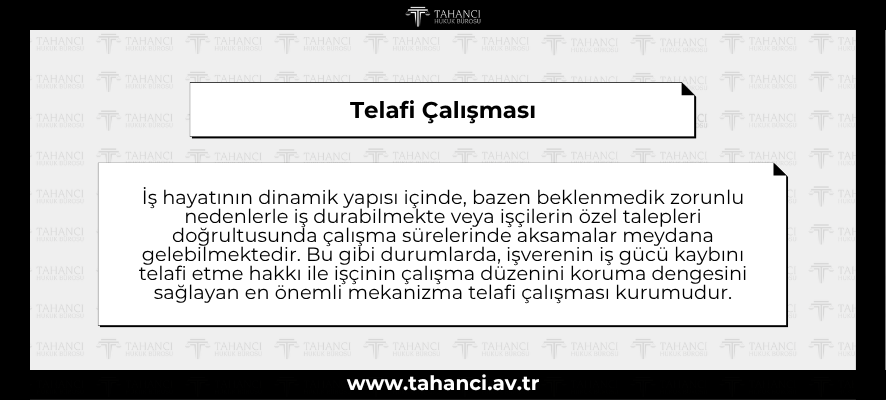 Telafi Çalışması - tahanci