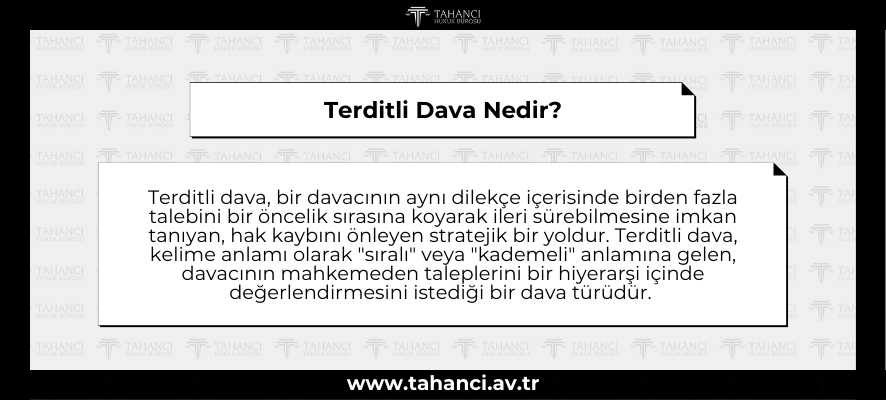 Terditli Dava Nedir - tahanci