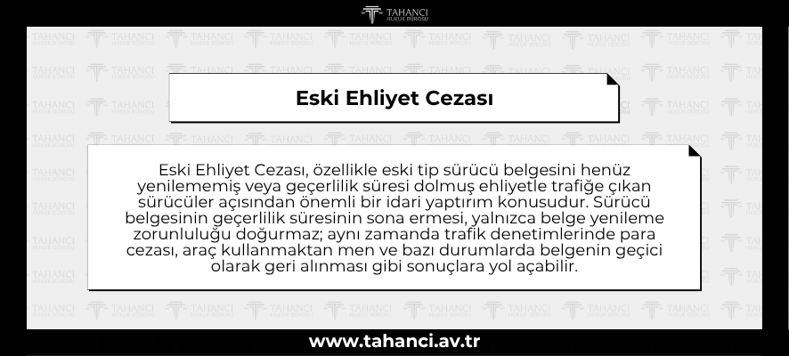 Eski Ehliyet Cezası - tahanci